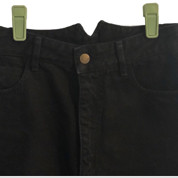 SUPER FUN & RARE. These are Paris Blues ✨ Black, Denim & Sheer Pants.VINTAGE - Picture 3 of 7